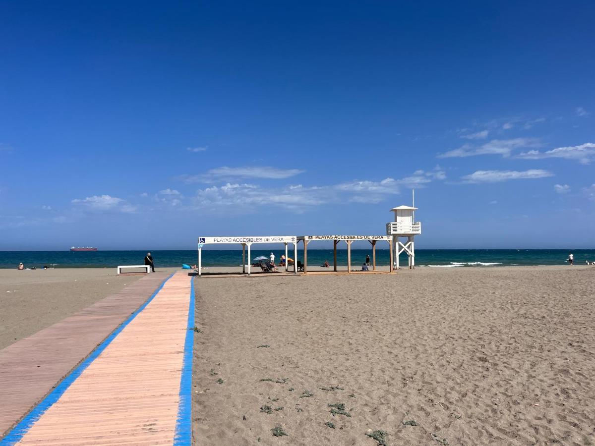 Apartamento Soleado Vera Costa, 200 M De La Playa Playas de Vera Kültér fotó