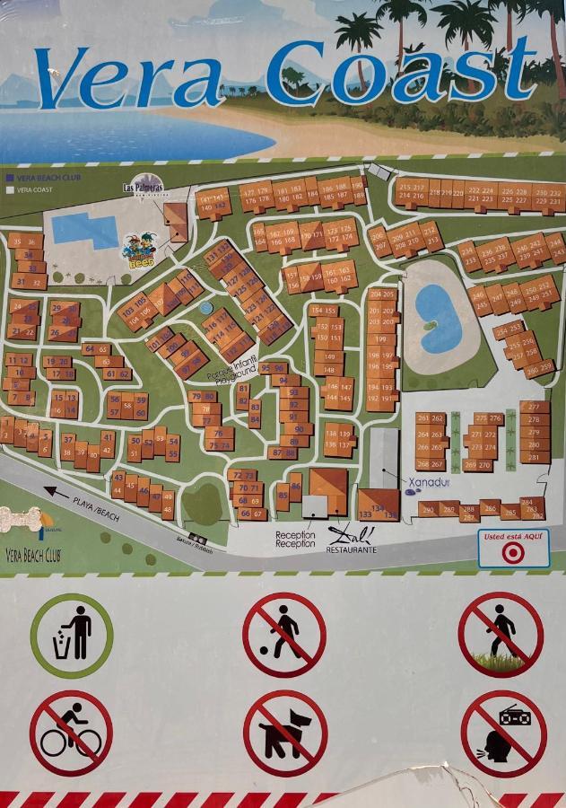 Apartamento Soleado Vera Costa, 200 M De La Playa Playas de Vera Kültér fotó